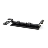 From The Anvil - Black 6" Cranked Door Bolt | Sku. 33016 | Trade Door Handles.