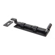 From The Anvil - Black 6" Cranked Door Bolt | Sku. 33016 | Trade Door Handles.