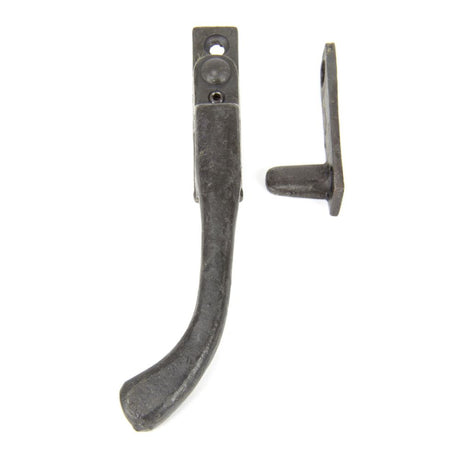 From The Anvil - Beeswax Night-Vent Locking Peardrop Fastener - LH | Sku. 33021 | Trade Door Handles.