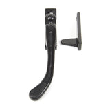 From The Anvil - Black Night-Vent Locking Peardrop Fastener - LH | Sku. 33023 | Trade Door Handles.