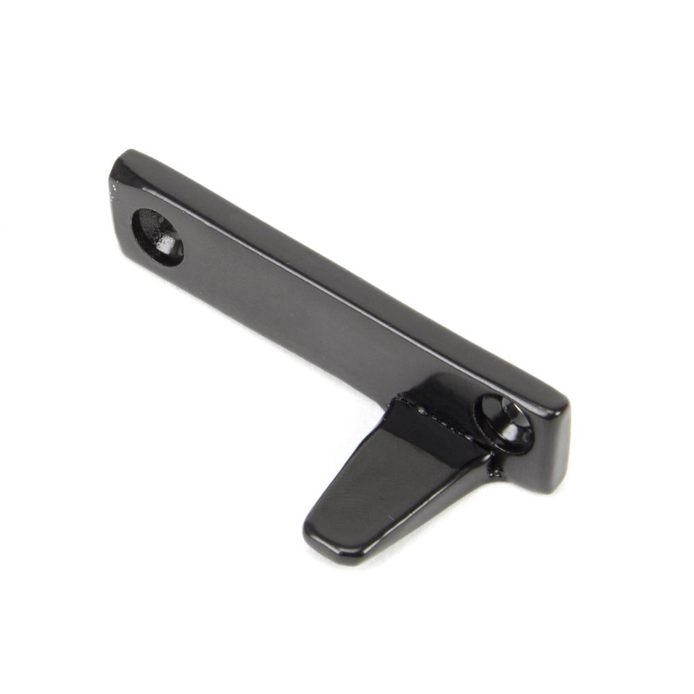 From The Anvil - Black Night-Vent Locking Peardrop Fastener - LH | Sku. 33023 | Trade Door Handles.