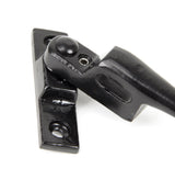 From The Anvil - Black Night-Vent Locking Peardrop Fastener - LH | Sku. 33023 | Trade Door Handles.