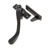 From The Anvil - Black Night-Vent Locking Peardrop Fastener - LH | Sku. 33023 | Trade Door Handles.