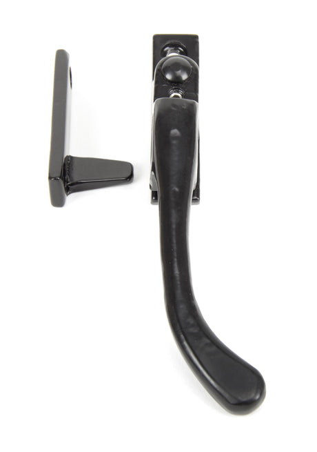 From The Anvil - Black Night-Vent Locking Peardrop Fastener - RH | Sku. 33024 | Trade Door Handles.