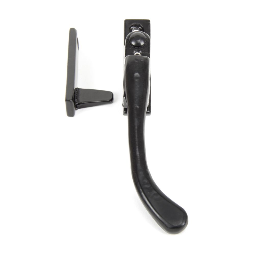 From The Anvil - Black Night-Vent Locking Peardrop Fastener - RH | Sku. 33024 | Trade Door Handles.