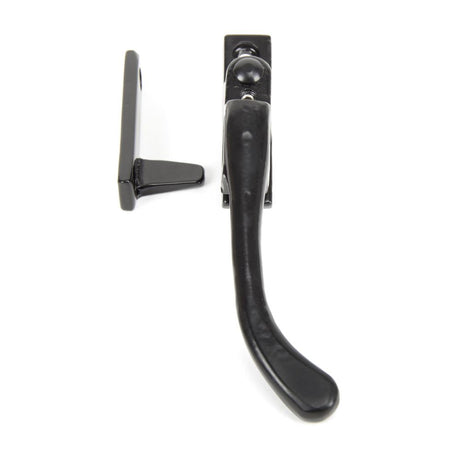 From The Anvil - Black Night-Vent Locking Peardrop Fastener - RH | Sku. 33024 | Trade Door Handles.
