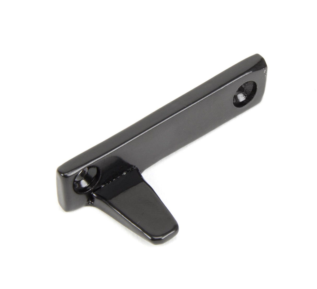 From The Anvil - Black Night-Vent Locking Peardrop Fastener - RH | Sku. 33024 | Trade Door Handles.