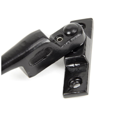 From The Anvil - Black Night-Vent Locking Peardrop Fastener - RH | Sku. 33024 | Trade Door Handles.