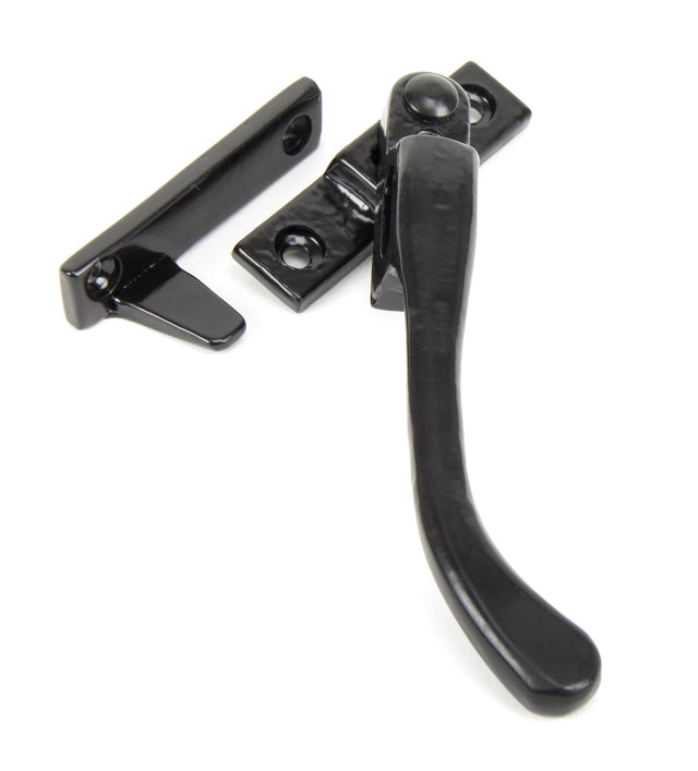 From The Anvil - Black Night-Vent Locking Peardrop Fastener - RH | Sku. 33024 | Trade Door Handles.