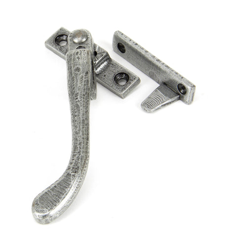 From The Anvil - Pewter Night-Vent Locking Peardrop Fastener - LH | Sku. 33025 | Trade Door Handles.