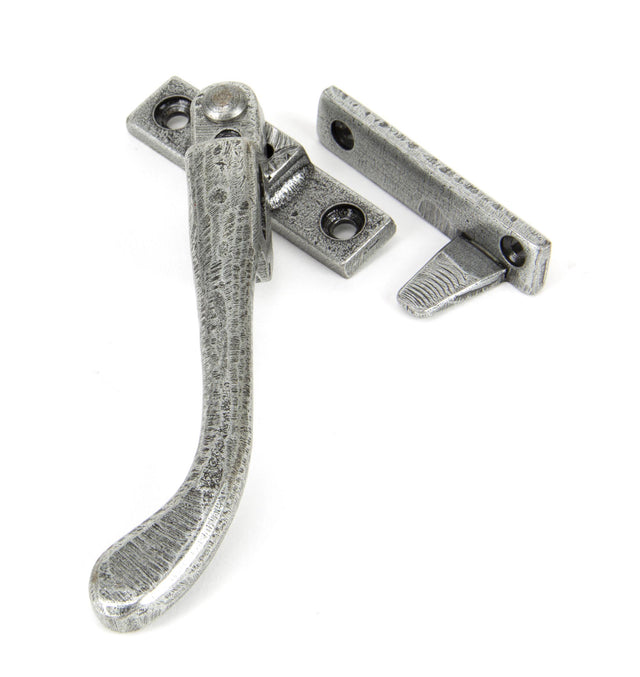 From The Anvil - Pewter Night-Vent Locking Peardrop Fastener - LH | Sku. 33025 | Trade Door Handles.