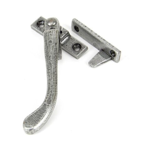 From The Anvil - Pewter Night-Vent Locking Peardrop Fastener - LH | Sku. 33025 | Trade Door Handles.