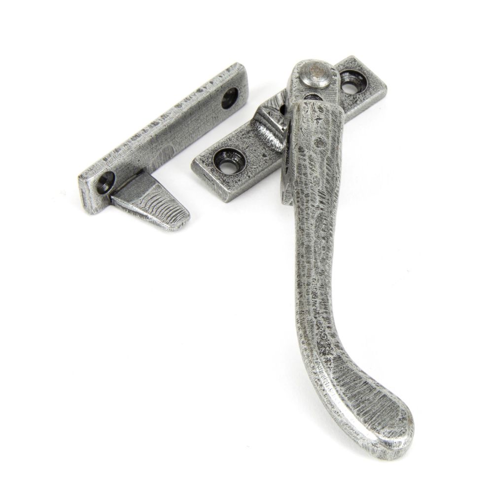 From The Anvil - Pewter Night-Vent Locking Peardrop Fastener - RH | Sku. 33026 | Trade Door Handles.