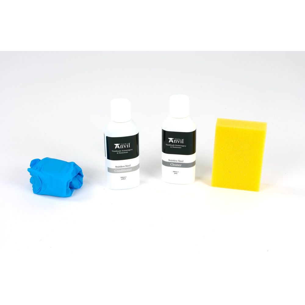From The Anvil - Stainless Steel Cleaner Kit | Sku. 33030 | Trade Door Handles.