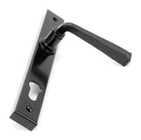 From The Anvil - Black Avon Slimline Lever Espag. Lock Set | Sku. 33033 | Trade Door Handles.