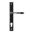 From The Anvil - Black Avon Slimline Lever Espag. Lock Set | Sku. 33033 | Trade Door Handles.