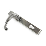 From The Anvil - Pewter Cottage Slimline Lever Espag. Lock Set | Sku. 33036 | Trade Door Handles.