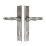From The Anvil - Pewter Cottage Slimline Lever Espag. Lock Set | Sku. 33036 | Trade Door Handles.