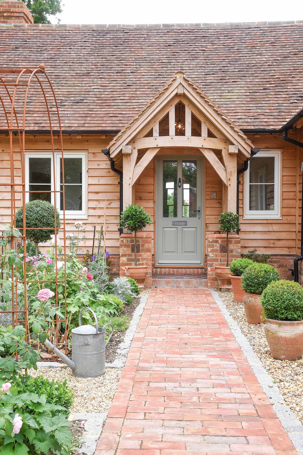 From The Anvil - Pewter Cottage Slimline Lever Espag. Lock Set | Sku. 33036 | Trade Door Handles.