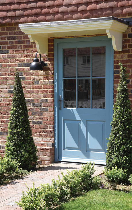 From The Anvil - Pewter Cottage Slimline Lever Espag. Lock Set | Sku. 33036 | Trade Door Handles.