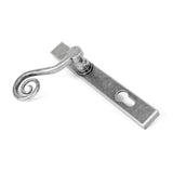 From The Anvil - Pewter Monkeytail Slimline Lever Espag. Lock Set - LH | Sku. 33038L | Trade Door Handles.