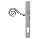 From The Anvil - Pewter Monkeytail Slimline Lever Espag. Lock Set - LH | Sku. 33038L | Trade Door Handles.