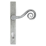 From The Anvil - Pewter Monkeytail Slimline Lever Espag. Lock Set - RH | Sku. 33038R | Trade Door Handles.