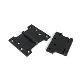 From The Anvil - Black 4" x 3" x 5" Parliament Hinge (pair) ss | Sku. 33045 | Trade Door Handles.