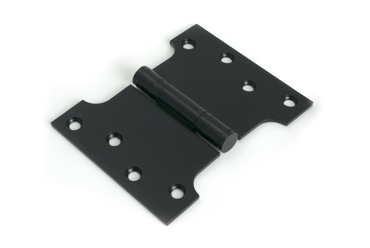 From The Anvil - Black 4" x 3" x 5" Parliament Hinge (pair) ss | Sku. 33045 | Trade Door Handles.