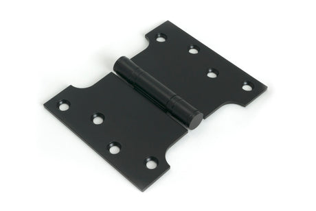 From The Anvil - Black 4" x 3" x 5" Parliament Hinge (pair) ss | Sku. 33045 | Trade Door Handles.