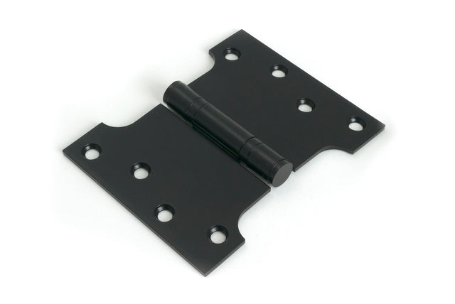 From The Anvil - Black 4" x 3" x 5" Parliament Hinge (pair) ss | Sku. 33045 | Trade Door Handles.