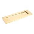From The Anvil - Polished Brass Large Letter Plate | Sku. 33050 | Trade Door Handles.