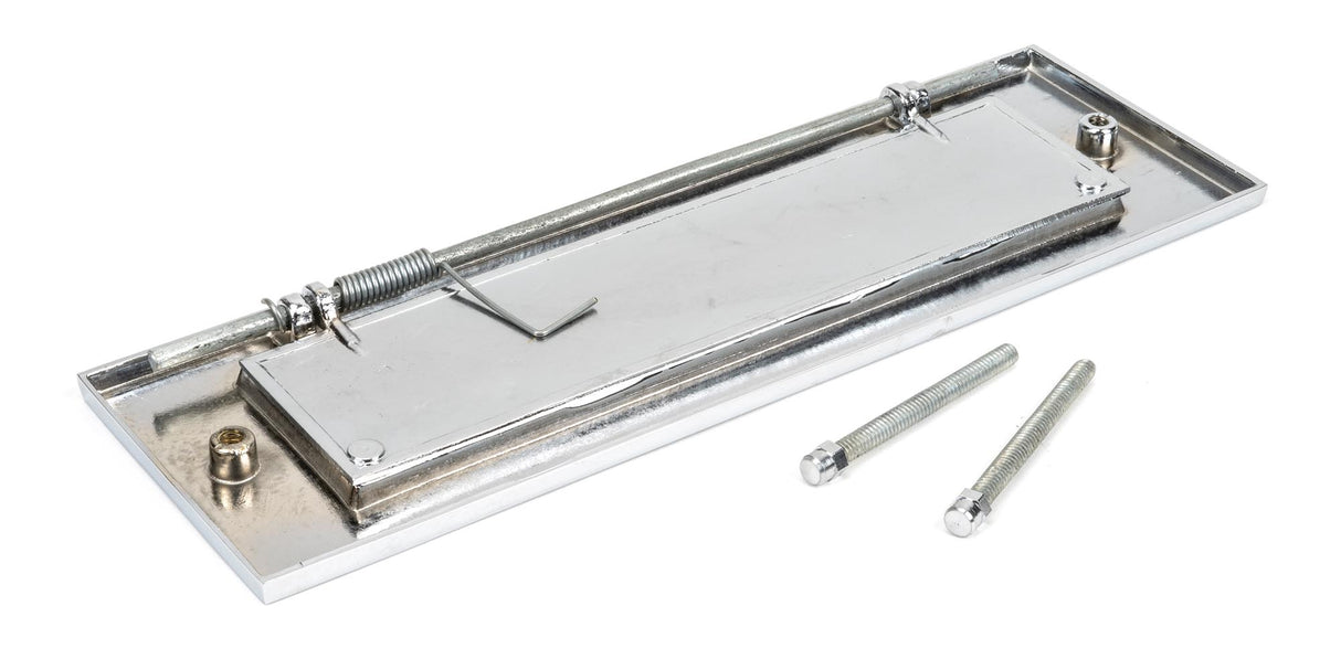From The Anvil - Polished Chrome Large Letter Plate | Sku. 33052 | Trade Door Handles.