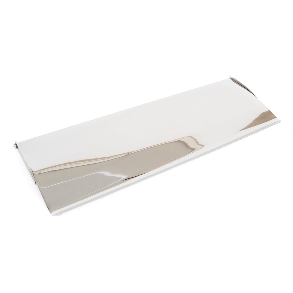 From The Anvil - Polished Chrome Large Letter Plate Cover | Sku. 33053 | Trade Door Handles.
