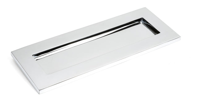 From The Anvil - Polished Chrome Small Letter Plate | Sku. 33062 | Trade Door Handles.