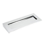 From The Anvil - Polished Chrome Small Letter Plate | Sku. 33062 | Trade Door Handles.