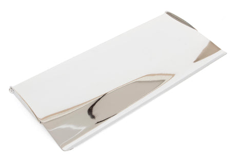 From The Anvil - Polished Chrome Small Letter Plate Cover | Sku. 33063 | Trade Door Handles.