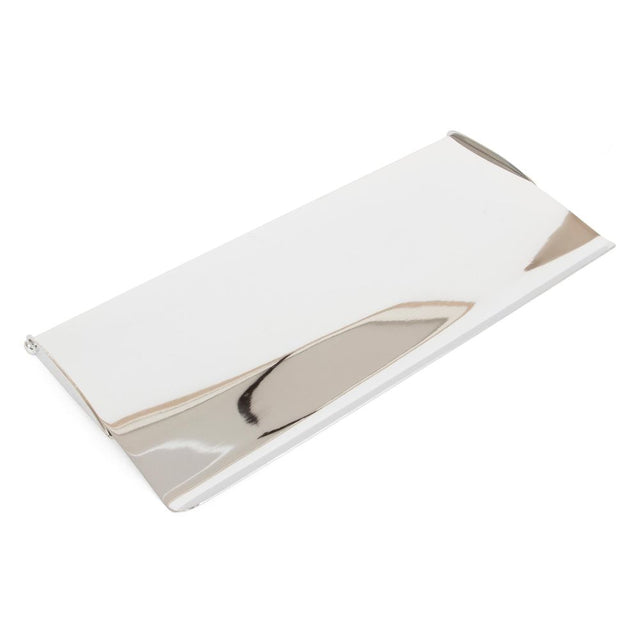 From The Anvil - Polished Chrome Small Letter Plate Cover | Sku. 33063 | Trade Door Handles.