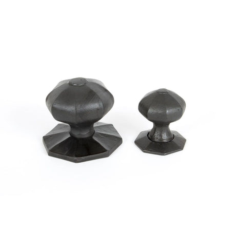 From The Anvil - Beeswax Large Octagonal Mortice/Rim Knob Set | Sku. 33064 | Trade Door Handles.