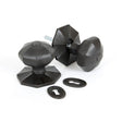 From The Anvil - Beeswax Large Octagonal Mortice/Rim Knob Set | Sku. 33064 | Trade Door Handles.
