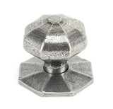 From The Anvil - Pewter Large Octagonal Mortice/Rim Knob Set | Sku. 33066 | Trade Door Handles.