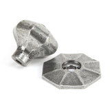 From The Anvil - Pewter Large Octagonal Mortice/Rim Knob Set | Sku. 33066 | Trade Door Handles.