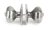 From The Anvil - Pewter Large Octagonal Mortice/Rim Knob Set | Sku. 33066 | Trade Door Handles.