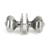 From The Anvil - Pewter Large Octagonal Mortice/Rim Knob Set | Sku. 33066 | Trade Door Handles.
