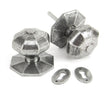 From The Anvil - Pewter Large Octagonal Mortice/Rim Knob Set | Sku. 33066 | Trade Door Handles.