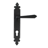 From The Anvil - Black Cromwell Lever Espag. Lock Set | Sku. 33067 | Trade Door Handles.