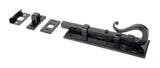 From The Anvil - Black 6" Shepherd's Crook Universal Bolt | Sku. 33073 | Trade Door Handles.