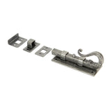 From The Anvil - Pewter 4" Shepherd's Crook Universal Bolt | Sku. 33075 | Trade Door Handles.