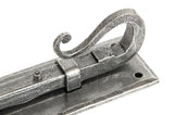 From The Anvil - Pewter 6" Shepherd's Crook Universal Bolt | Sku. 33076 | Trade Door Handles.