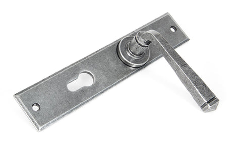 From The Anvil - Pewter Large Avon 72mm Centre Euro Lock Set | Sku. 33088 | Trade Door Handles.